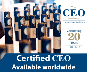 Certified CEO - A Prestigeous Post Nominal