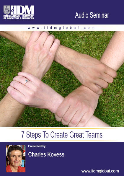 7 Steps To Create Great Teams