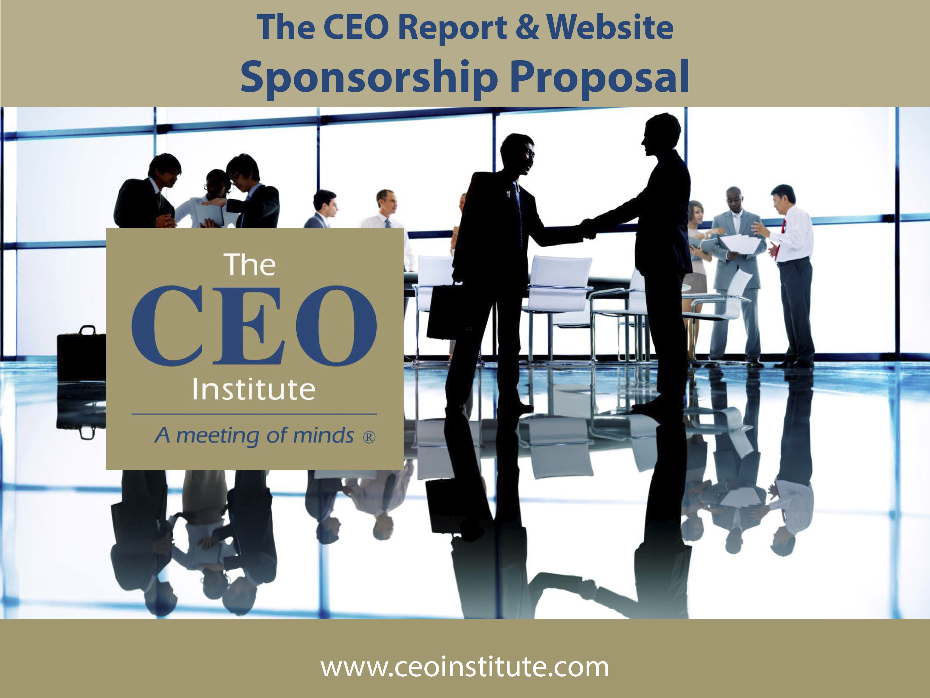 The CEO Report Magazine & Website Sponsorship The CEO Report Magazine & Website Sponsorship