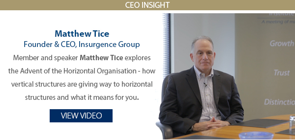 The Advent of the Horizontal Organisation | Matthew Tice, Insurgence - Video Series