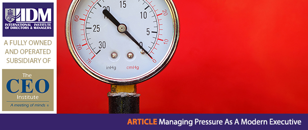 Managing Pressure As A Modern Executive | Steven Norman