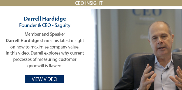 Maximise Customer Value | Darrell Hardidge, Saguity - Video Series