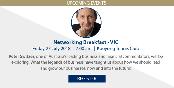 Networking Breakfast VIC | Peter Switzer