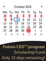 Future CEO Program - $125,000 Scholarship Fund