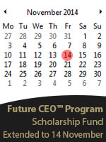 Future CEO Program - $125,000 Scholarship Fund