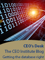  CEO's Desk | Getting The Database Right